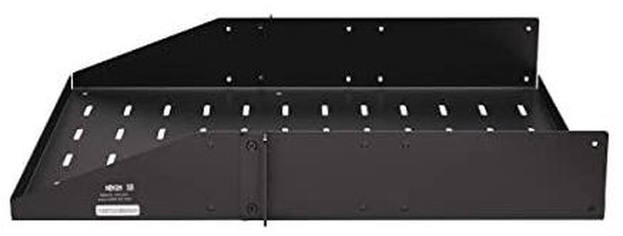 Alt view image 8 of 10 - Tripp Lite 2U SmartRack Universal-Mount Steel Vented Rack Shelf SRSHELF2PUNIV