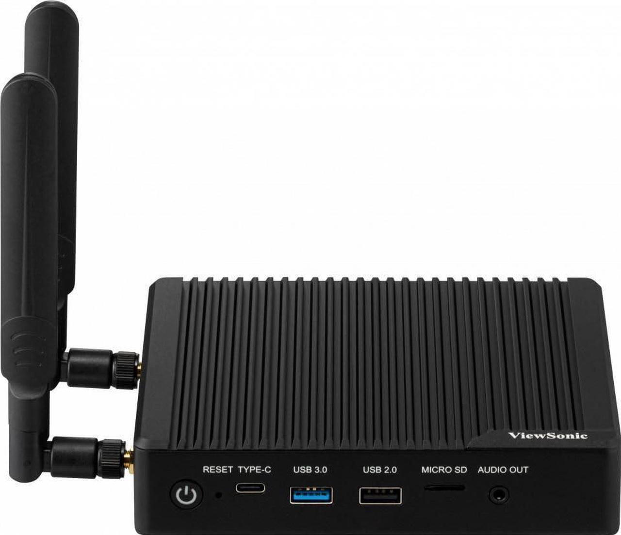 Main image of ViewSonic VBS200-A ViewBoard Smart AV Controller for Monitors, Projectors, and Displays Compatible with RS232C with vCast License, HDMI, USB, and Mini DP Inputs