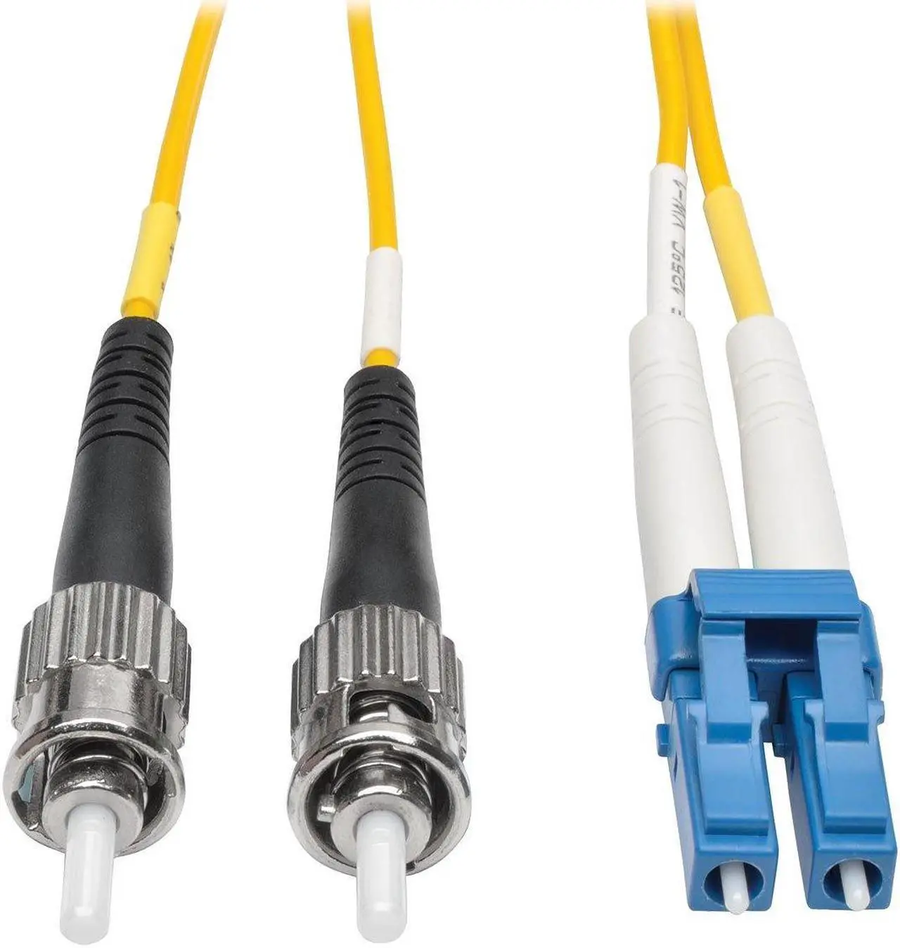 Alt view image 7 of 8 - Tripp Lite N368-50M 164 ft. 50M Duplex Singlemode SSF 8.3/125 Fiber Patch Cable LC/ST 164'