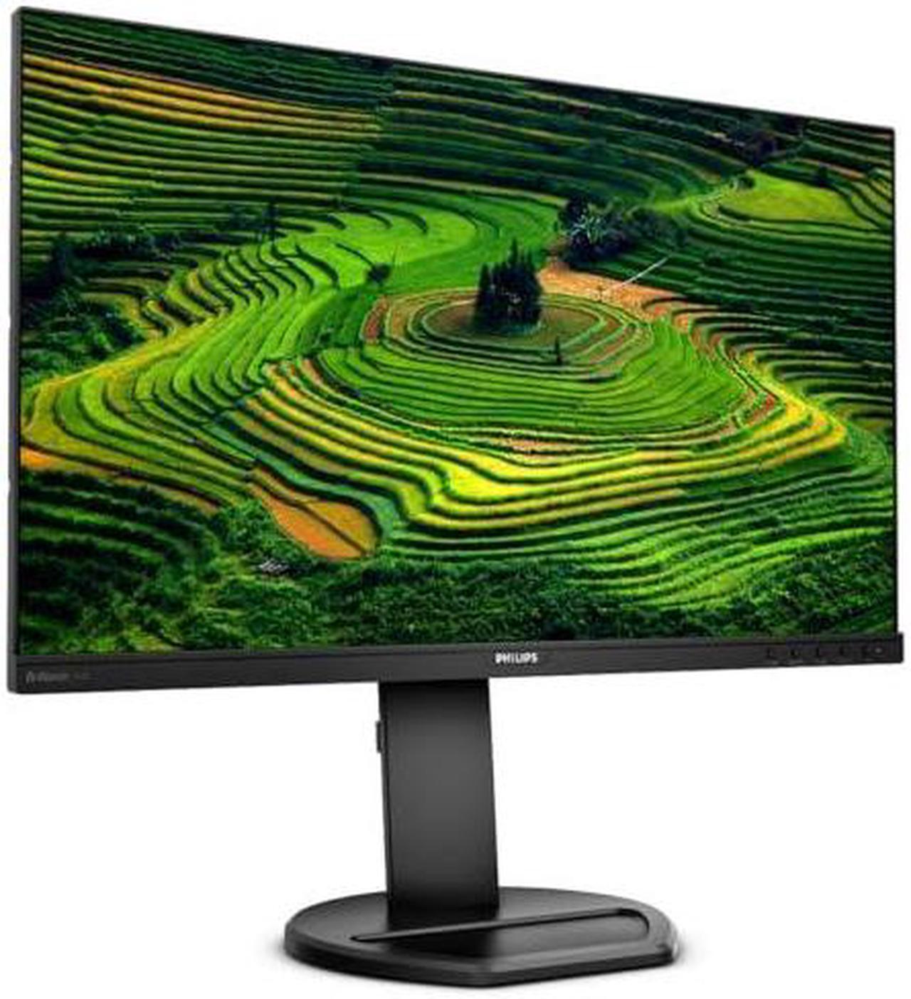 Alt view image 12 of 16 - Philips B-Line 241B8QJEB 24" Class Full HD LED Monitor - 16:9 - Textured Black - TAA Compliant - 23.8" Viewable - In-plane Switching (IPS) Technology - WLED Backlight - 1920 x 1080 - 16.7 Mi