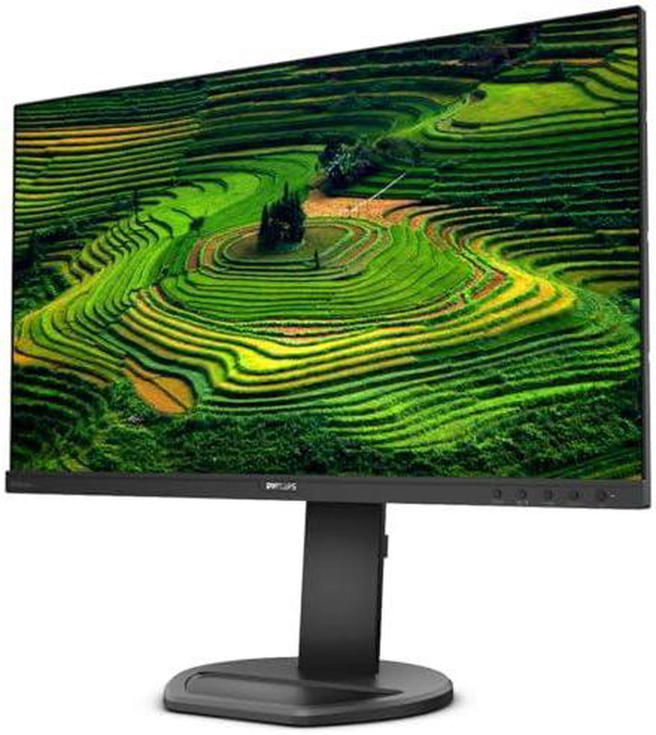 Alt view image 16 of 16 - Philips B-Line 241B8QJEB 24" Class Full HD LED Monitor - 16:9 - Textured Black - TAA Compliant - 23.8" Viewable - In-plane Switching (IPS) Technology - WLED Backlight - 1920 x 1080 - 16.7 Mi