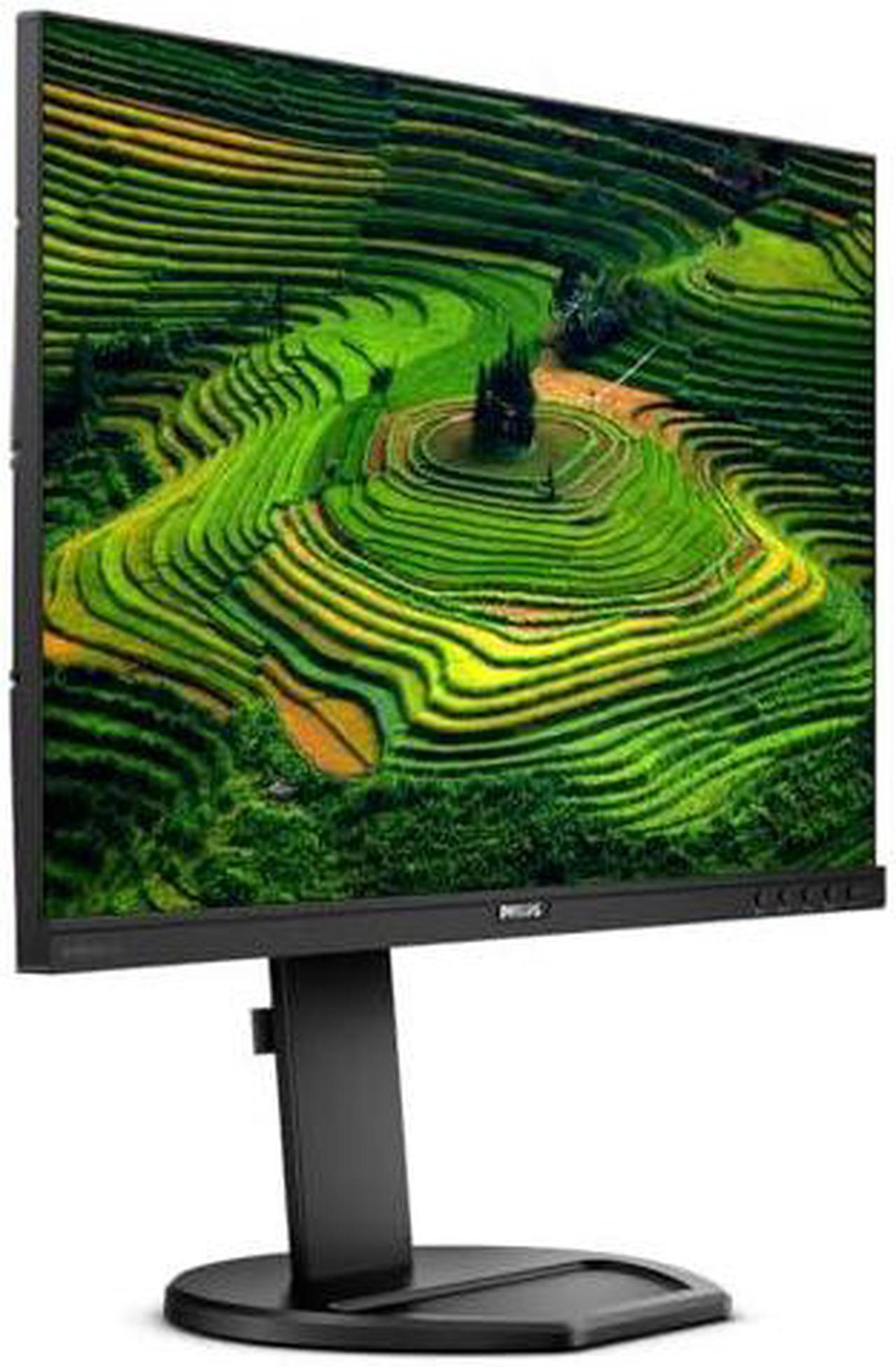 Alt view image 15 of 16 - Philips B-Line 241B8QJEB 24" Class Full HD LED Monitor - 16:9 - Textured Black - TAA Compliant - 23.8" Viewable - In-plane Switching (IPS) Technology - WLED Backlight - 1920 x 1080 - 16.7 Mi