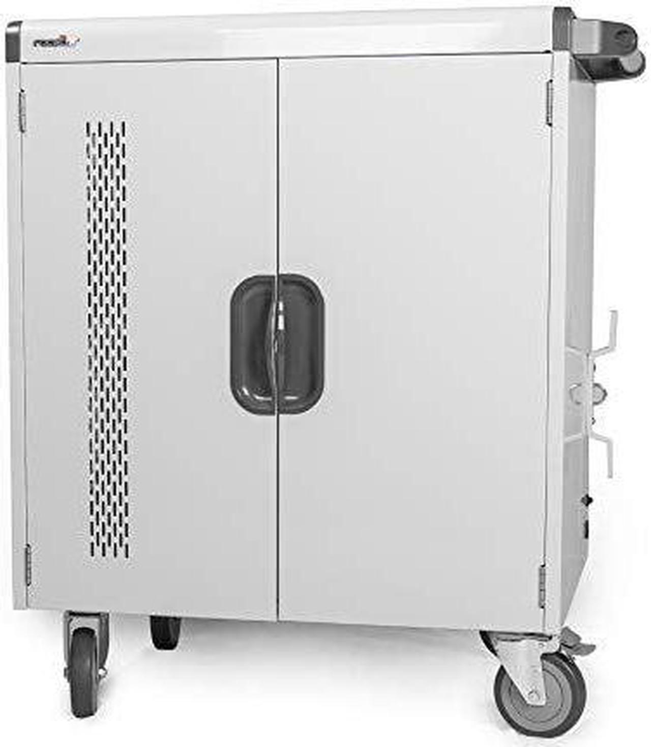 Alt view image 3 of 9 - Rocstor - VT0V32-01 - Rocstor Volt V32 Charging Cart with Intelligent Power Charging - Up to 32 Device - Intelligent