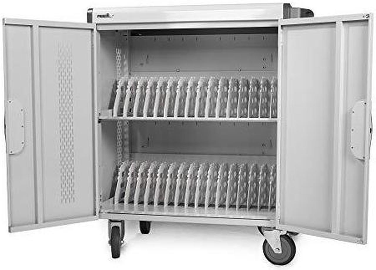 Alt view image 9 of 9 - Rocstor - VT0V32-01 - Rocstor Volt V32 Charging Cart with Intelligent Power Charging - Up to 32 Device - Intelligent
