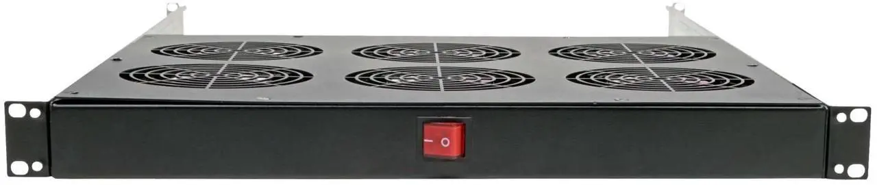 Alt view image 16 of 17 - Tripp Lite Fan Tray for 19in Racks - 6 120V High-Performance Fans - 576 CFM - C14 Inlet - 1URM SRFANTRAY6