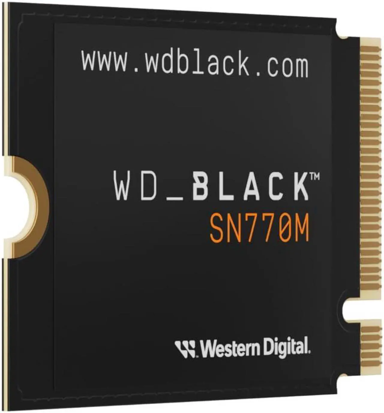 Alt view image 3 of 11 - WD Black SN770M 500GB NVMe PCIe Internal Solid State Drive WDS500G3X0G-00CHY0