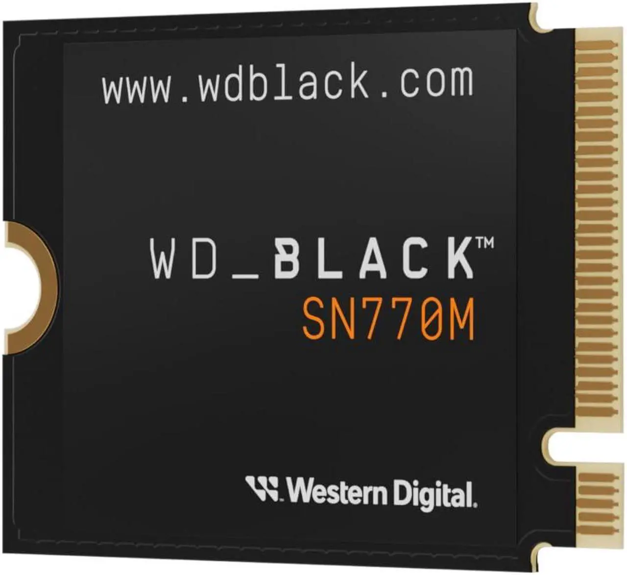 Alt view image 2 of 11 - WD Black SN770M 500GB NVMe PCIe Internal Solid State Drive WDS500G3X0G-00CHY0