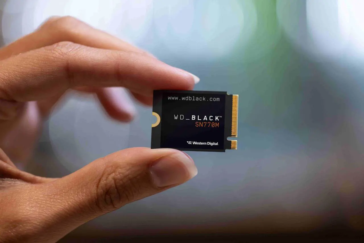 Alt view image 4 of 11 - WD Black SN770M 500GB NVMe PCIe Internal Solid State Drive WDS500G3X0G-00CHY0