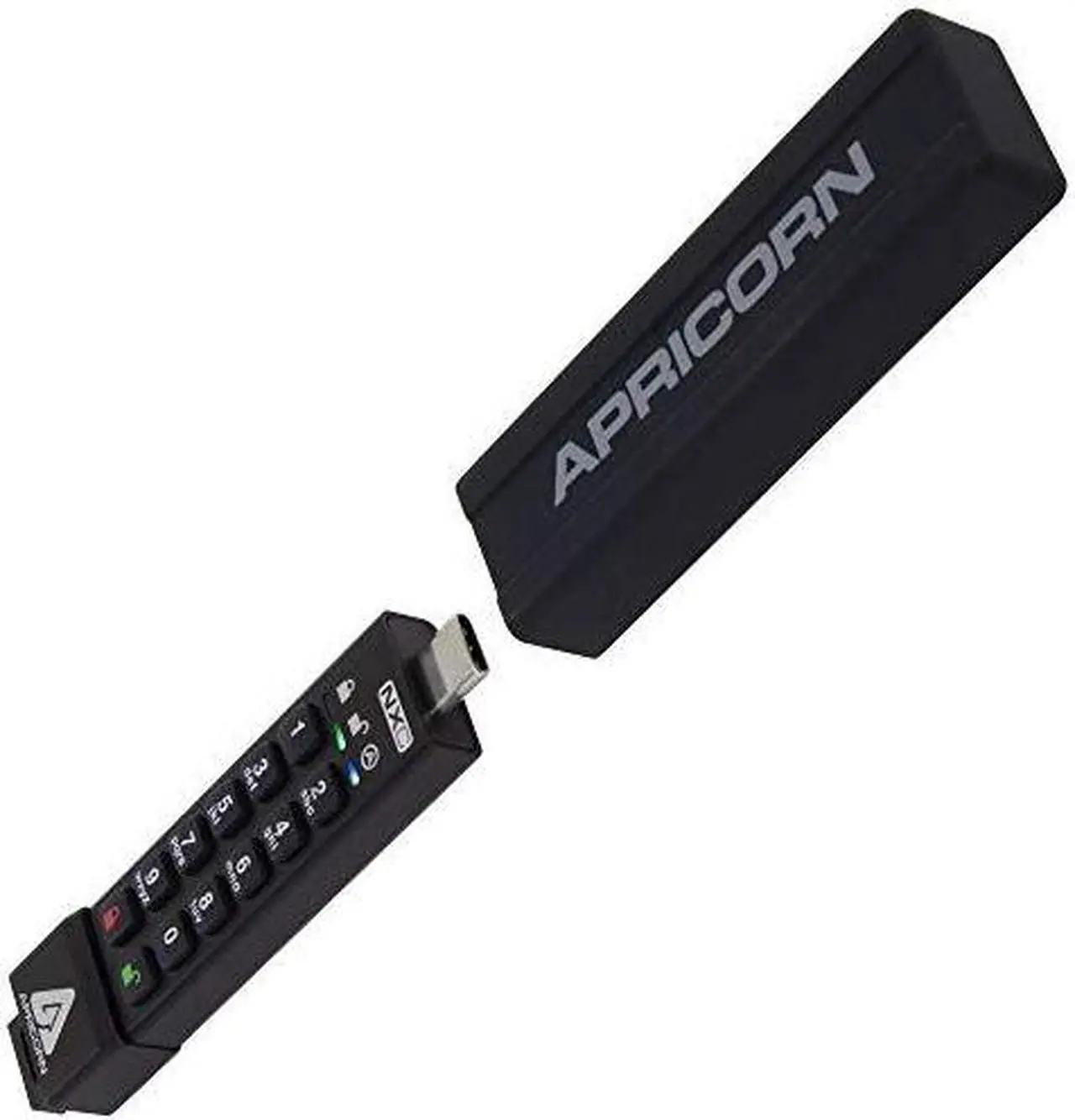 Alt view image 18 of 20 - apricorn 128gb aegis secure key 3 nxc 256-bit hardware-encrypted usb 3.2 type c flash drive, fips 140-3 level 3 validation pending (ask3-nxc-128gb)