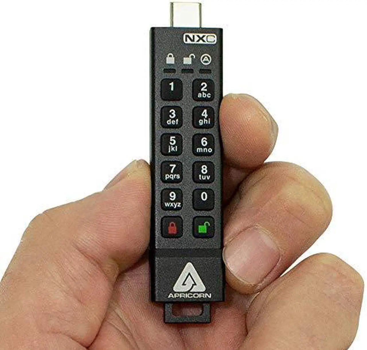 Alt view image 19 of 20 - apricorn 128gb aegis secure key 3 nxc 256-bit hardware-encrypted usb 3.2 type c flash drive, fips 140-3 level 3 validation pending (ask3-nxc-128gb)