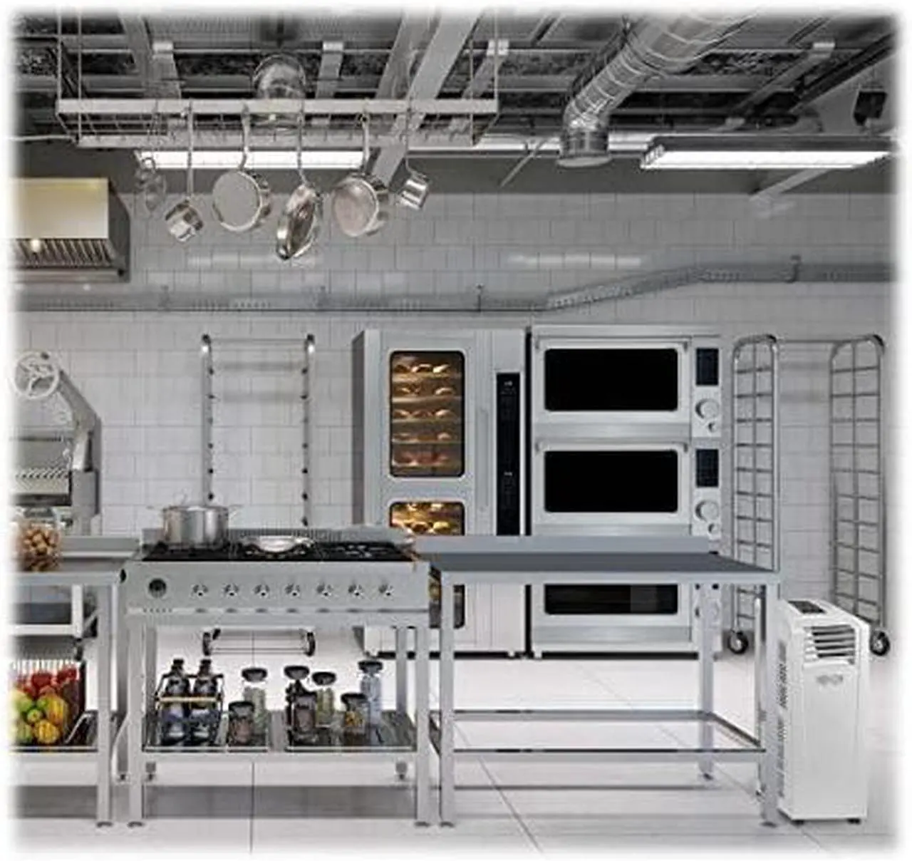 Alt view image 6 of 9 - Tripp Lite Portable Cooling A/c 12k Btu Air Filter SmartRack Portable Server Rack Cooling Unit