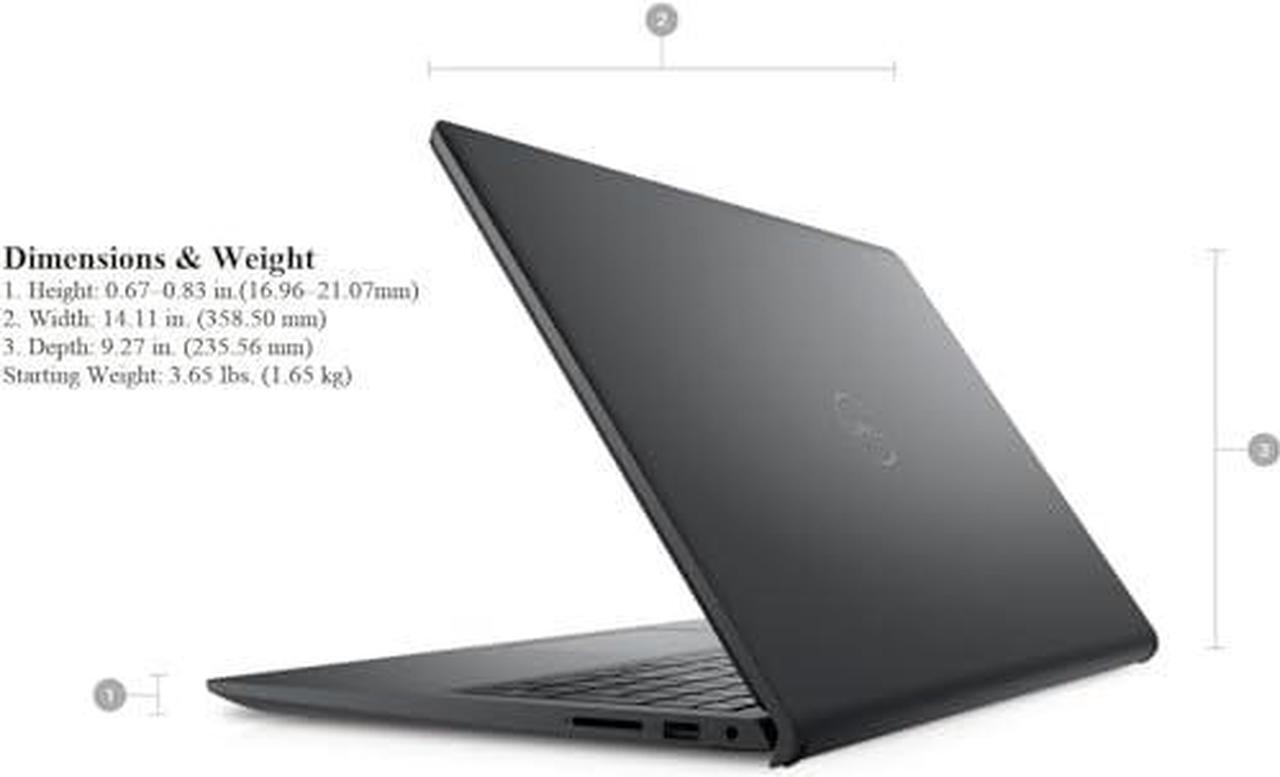 Alt view image 11 of 14 - Dell Latitude 5000 5540 15.6" Notebook - Full HD - 1920 x 1080 - Intel Core i7 13th Gen i7-1370P Tetradeca-core (14 Core) - 16 GB Total RAM - 512 GB SSD - Titan Gray - Intel Chip - Windows 11 Pro
