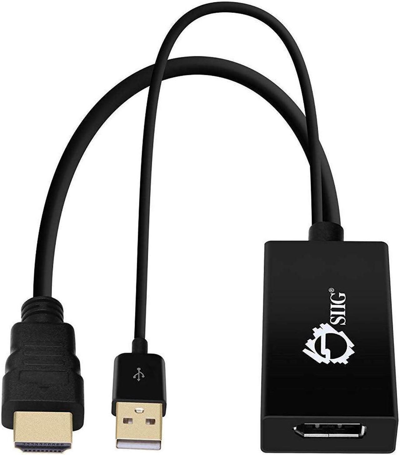 Alt view image 12 of 18 - SIIG CE-H22W11-S1 Hdmi To Displayport 4K Ultra Hd Convert Connect Displayport To Hdmi