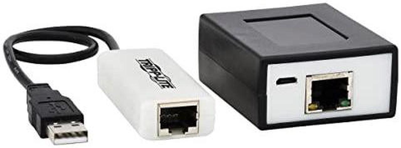 Alt view image 15 of 20 - Tripp Lite Usb Over Cat5/Cat6 Extender Kit 4-Port With Poc Usb 2.0 164 Ft.