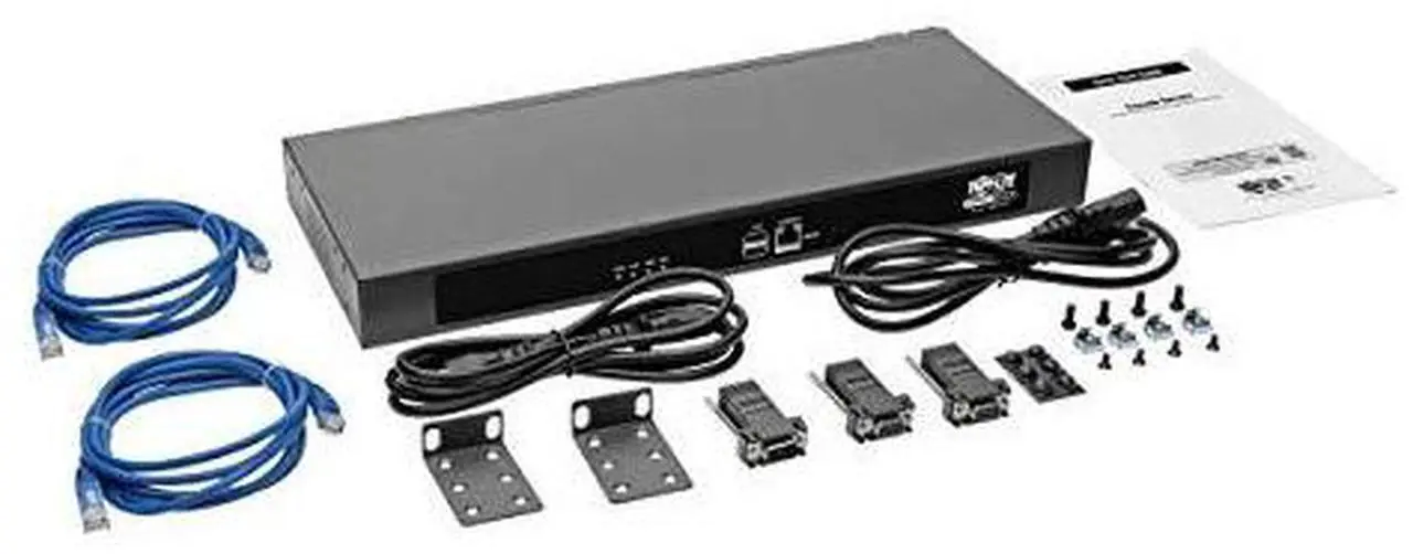 Alt view image 16 of 16 - Tripp Lite Serial Console Server 16-Port 2 USB Ports Dual GbE 4 Gb Flash 1U - Twisted Pair - 2 x Network (RJ-45) - 2 x USB - 16 x Serial Port - 10/100/1000Base-T - Gigabit Ethernet - Desktop, Rack-mou