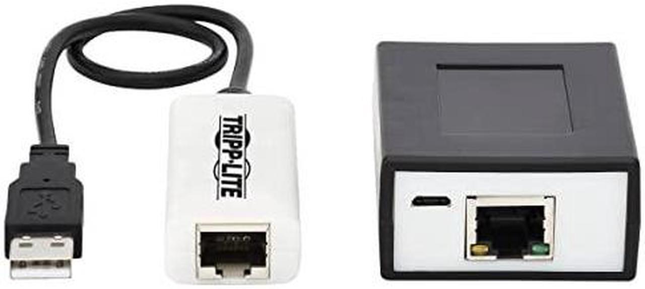 Alt view image 16 of 20 - Tripp Lite Usb Over Cat5/Cat6 Extender Kit 4-Port With Poc Usb 2.0 164 Ft.