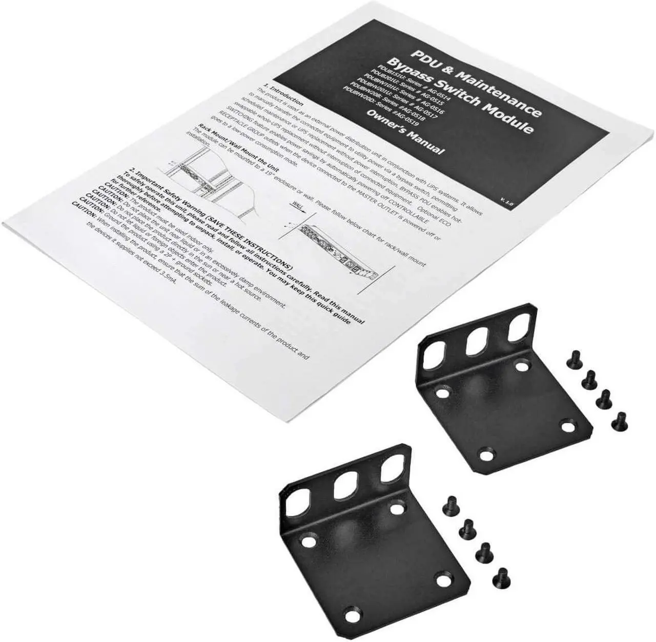 Alt view image 13 of 20 - Tripp Lite PDU Hot Swap with Manual Bypass 15A 6 5-15R 2 5-15P Inputs PDUB151U