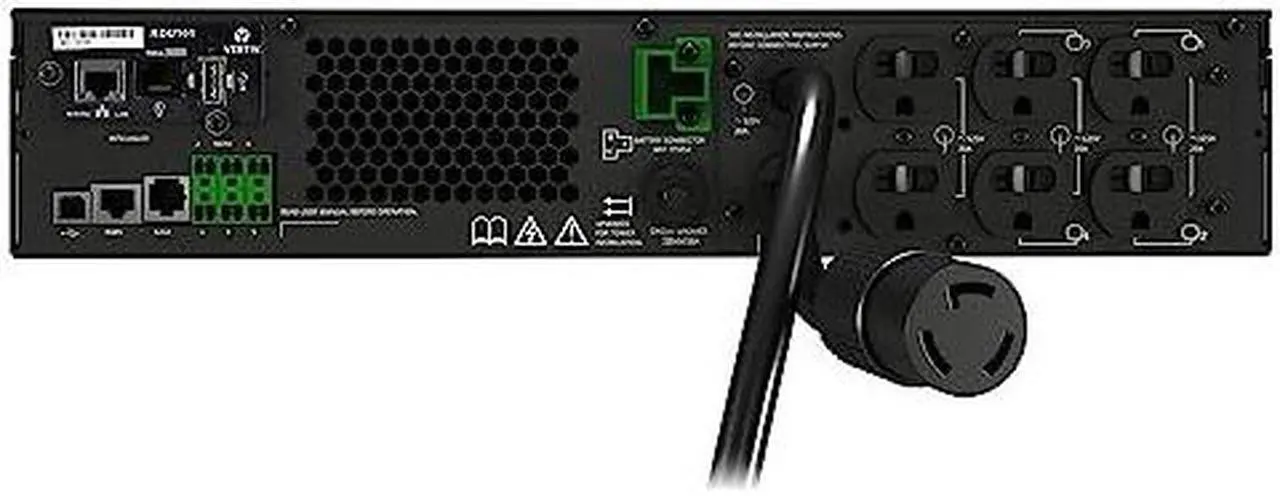 Alt view image 4 of 13 - Vertiv Liebert GXT5 2000VA 120V UPS with RDU101 SNMP/Webcard