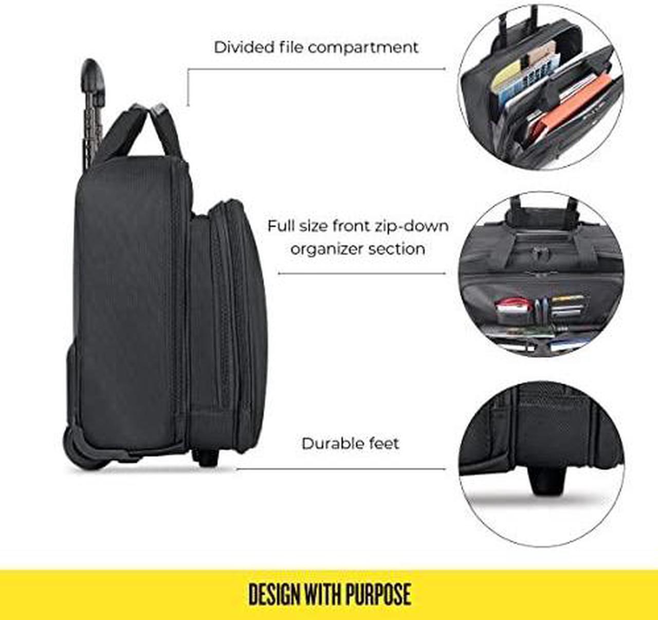 Alt view image 7 of 7 - Solo New York Rolling Laptop Bag