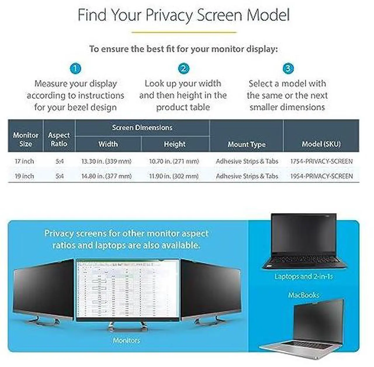 Alt view image 11 of 12 - 27IN MONITOR PRIVACY SCREEN