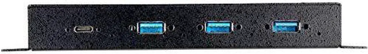 Alt view image 8 of 11 - StarTech 4 Port 10Gbps Metal Industrial USB C Hub HB31C3A1CME