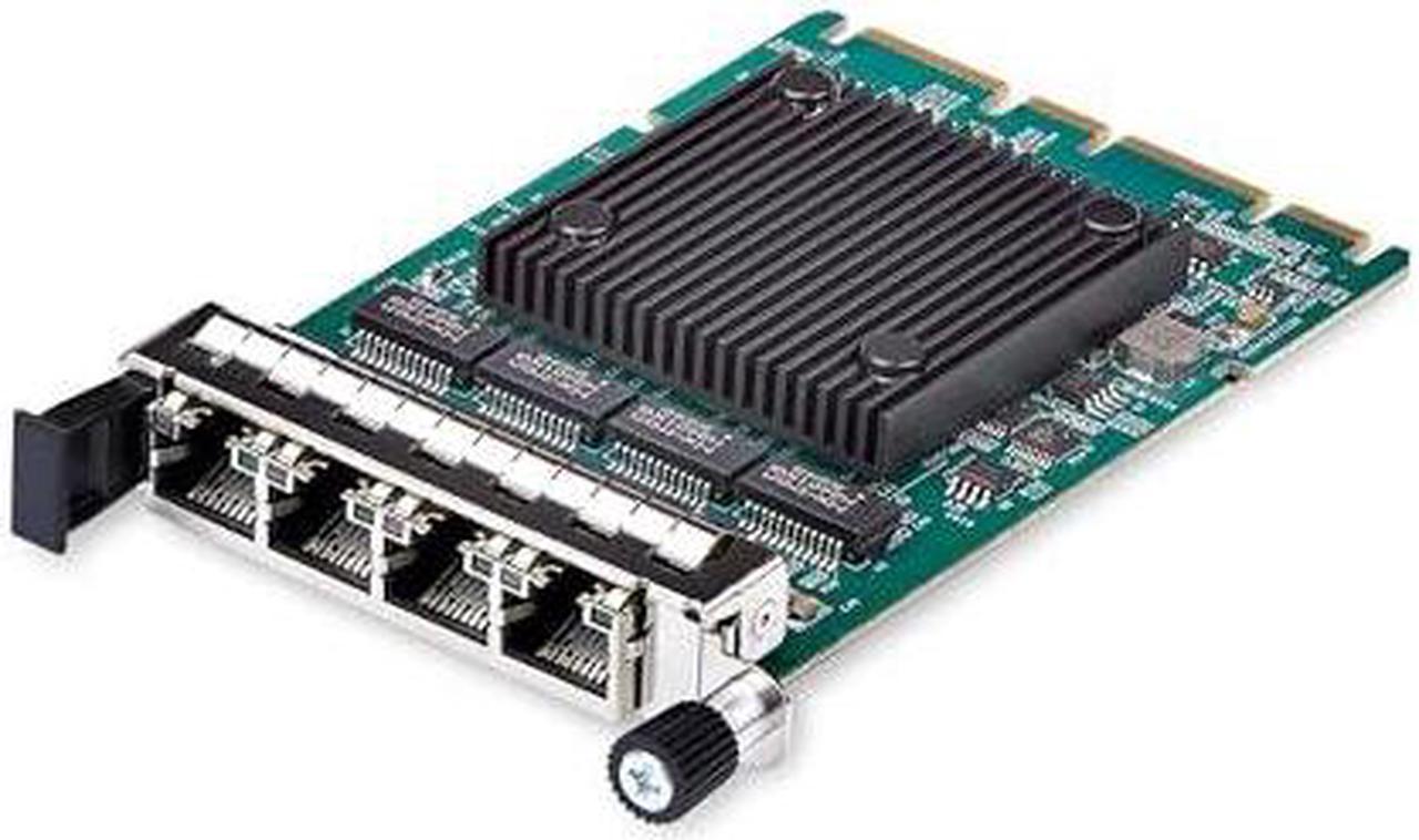 StarTech.com 4-Port RJ45 Gigabit OCP 3.0 Server Network Card w/Intel I350, SFF 4C+/PCIe 3.0/PXE/VLAN, 3-Speed Ethernet NIC