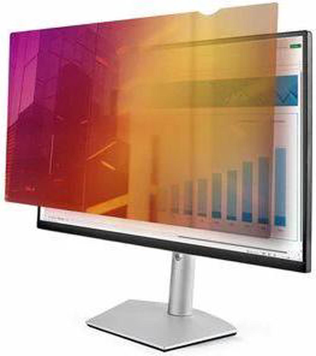 StarTech.com 24-inch 16:10 Gold Monitor Privacy Screen, Reversible Filter w/Enhanced Privacy, Screen Protector/Shield, +/- 30° View Angle