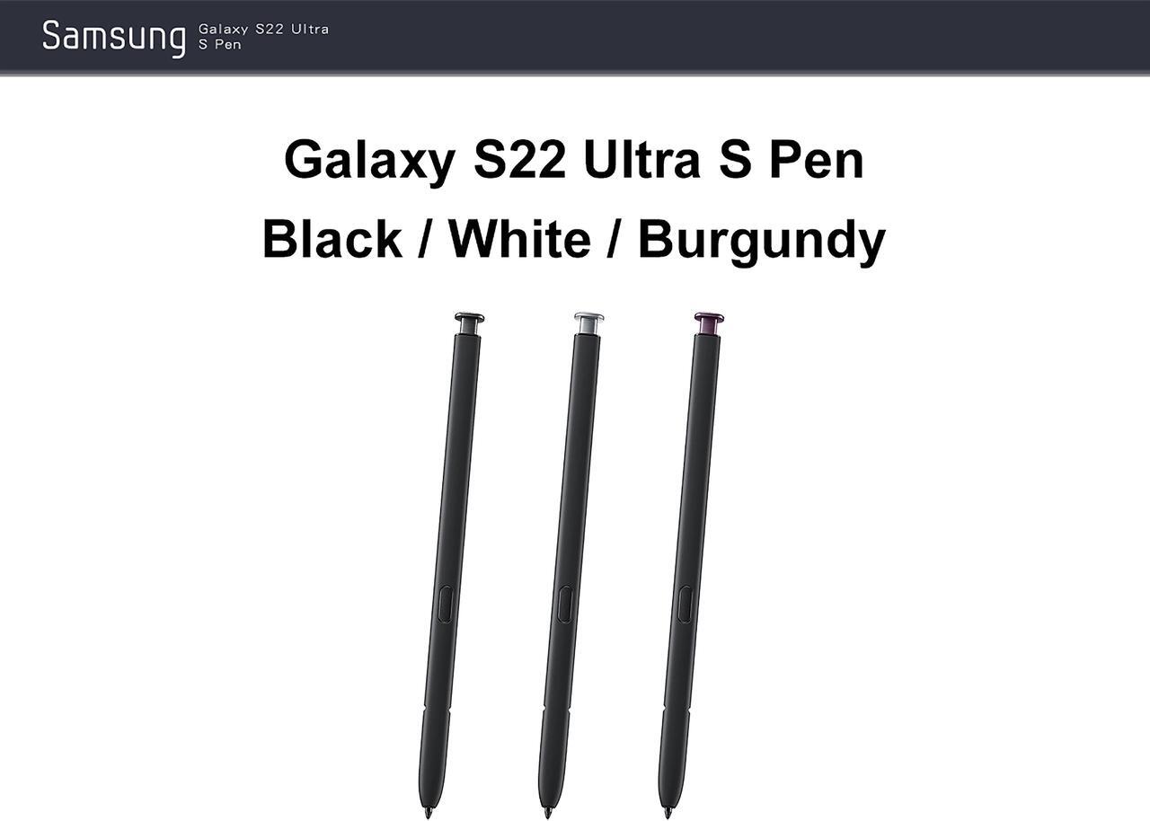 Alt view image 2 of 6 - Original Samsung Official Galaxy S22 Ultra S Pen Stylus (EJ-PS908) Burgundy