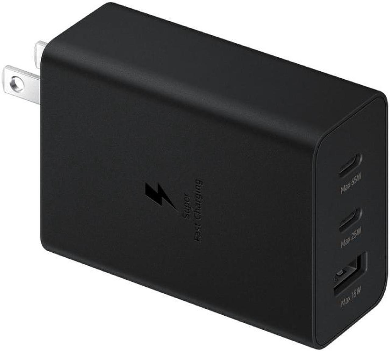 Original Samsung Official W Pd Power Adapter Trio Ep T Black Newegg Com