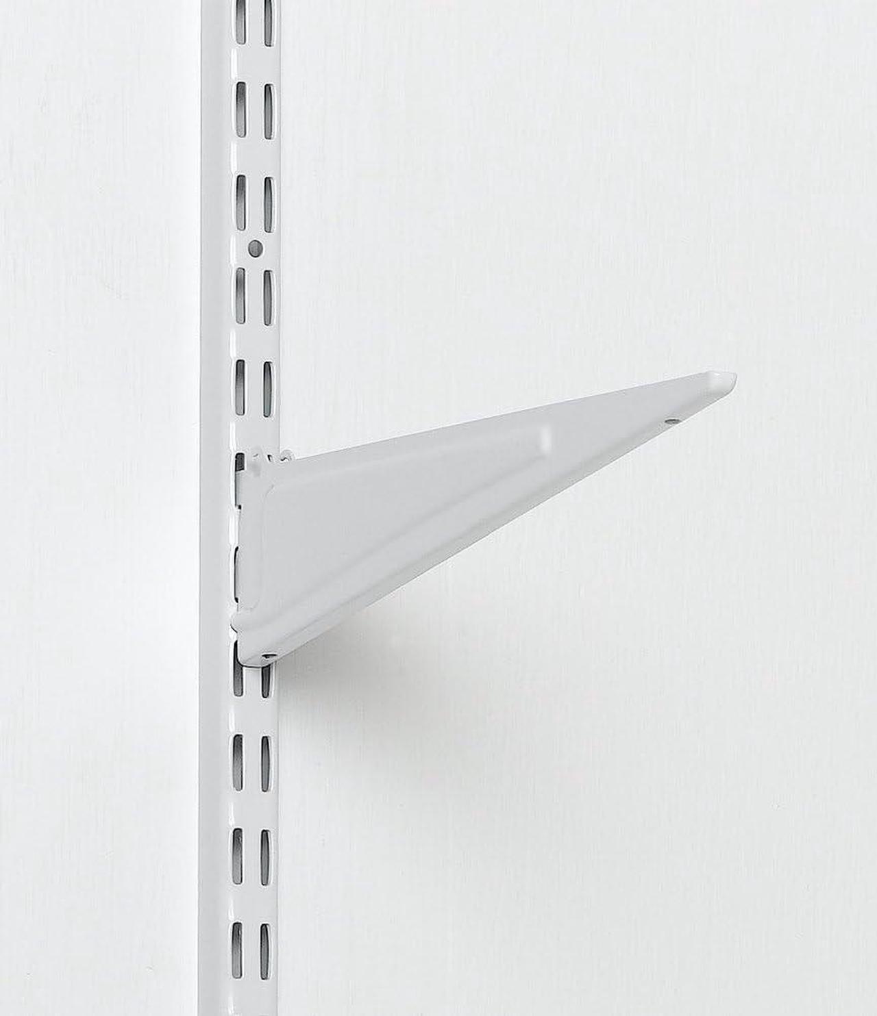 Alt view image 2 of 3 - Closetmaid 2854 Shelftrack 16 inch Locking Shelf Bracket White