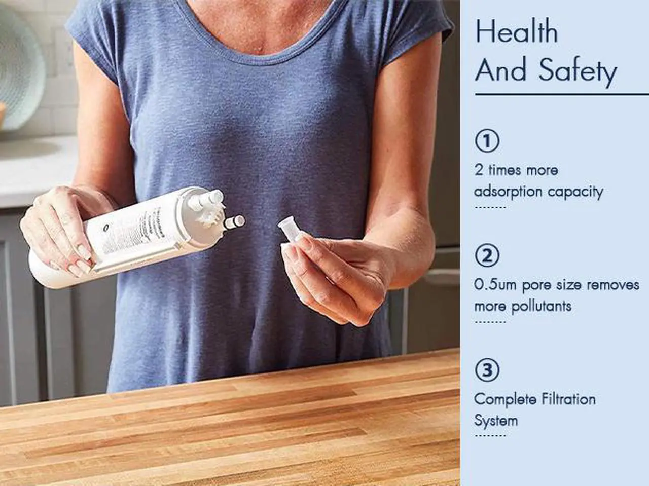 Alt view image 2 of 7 - Frigidaire ULTRAWF Pure Source Ultra Water Filter, Original, Improve Your Water , White, 1Pack