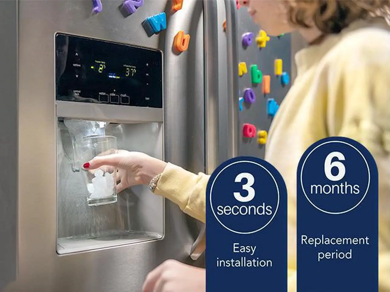 Alt view image 6 of 7 - Frigidaire ULTRAWF Pure Source Ultra Water Filter, Original, Improve Your Water , White, 1Pack