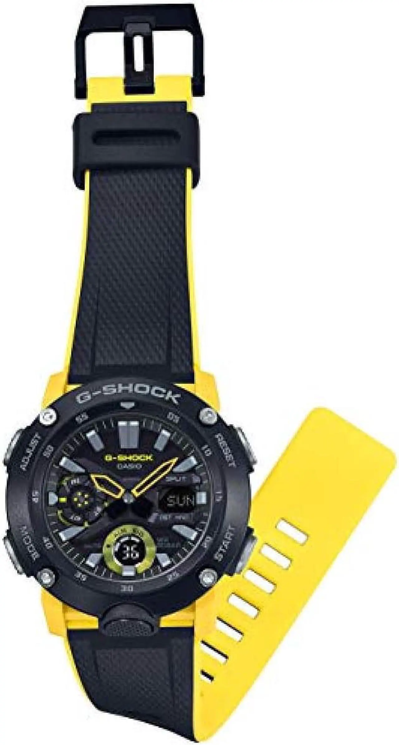 Alt view image 2 of 5 - [Casio] Watches G-SHOCK Carbon core guard structure GA-2000-1A9JF mens yellow