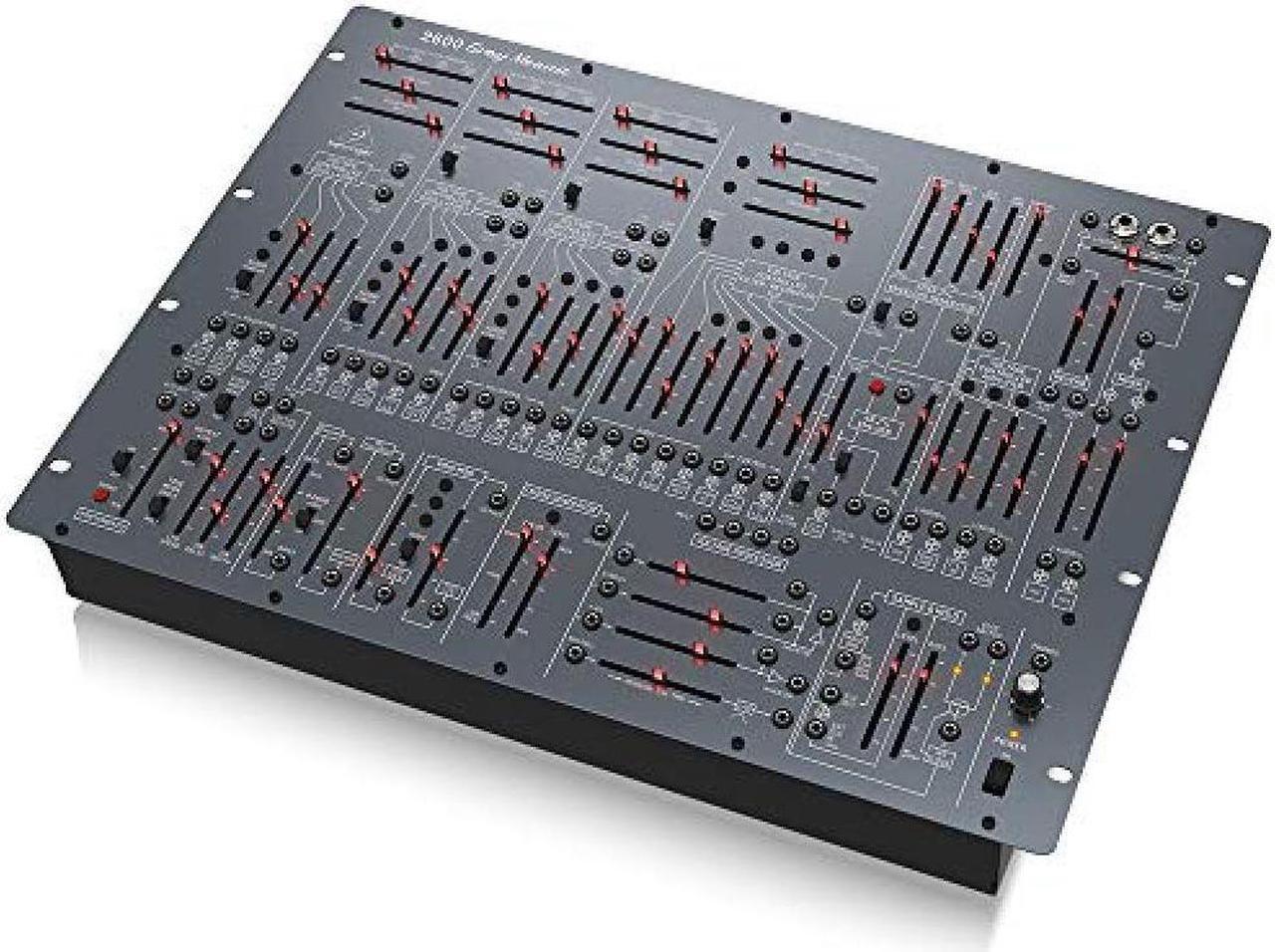 Alt view image 4 of 5 - Behringer Analog Synthesizer Gray Model Semi-Modular 8U Rack Mount Mechanical Spring Reverb 2600 GRAY MEANIE