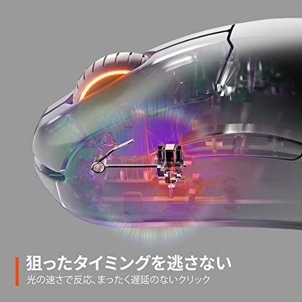 Alt view image 3 of 7 - SteelSeries Gaming Mouse Wireless Prime Mini Wireless Magneto Optical Prestige OM Switch with TrueMove AIR Sensor Quantum Wireless 2.0 Technology Black