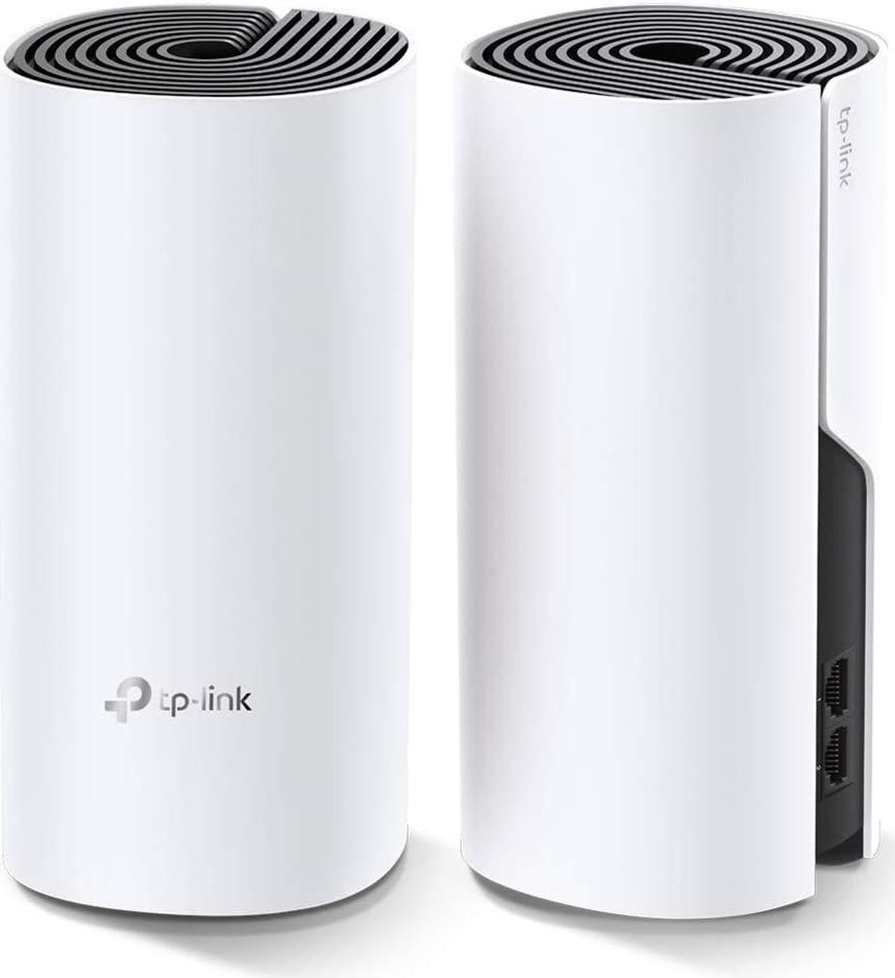 TP-Link Mesh Wi-Fi System Wireless LAN AC1200 867 + 300 Mbps Dual Band Repeater Deco M4 2 Units White