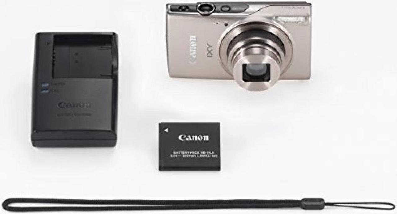 Alt view image 3 of 16 - Canon Compact Digital Camera IXY 650 Silver 12x Optical Zoom / Wi-Fi Compatible IXY650SL