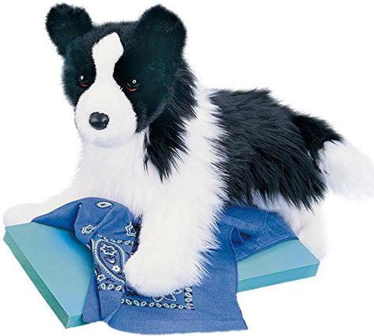 Alt view image 10 of 10 - (NEW) Plush Chase Border Collie 16" by Douglas Cuddle Toys -