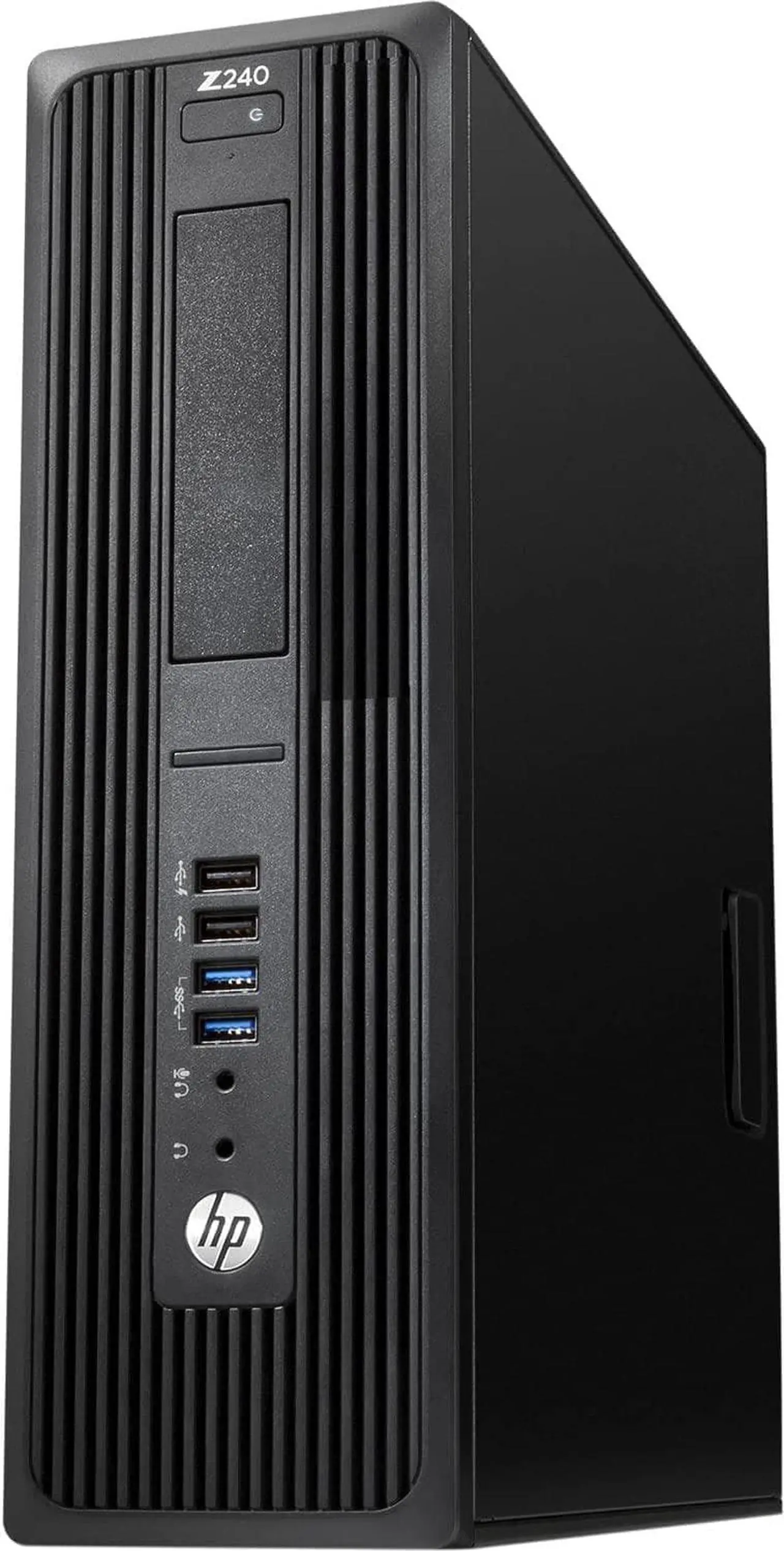 Main image of HP Z240 SFF Workstation Desktop Computer, Intel Core i7 6th Gen 6700 (3.40 GHz) 32GB DDR4 RAM 1TB SSD, Intel HD Graphics 530, WiFi & Bluetooth, HDMI, Windows 10 Pro, Grade A