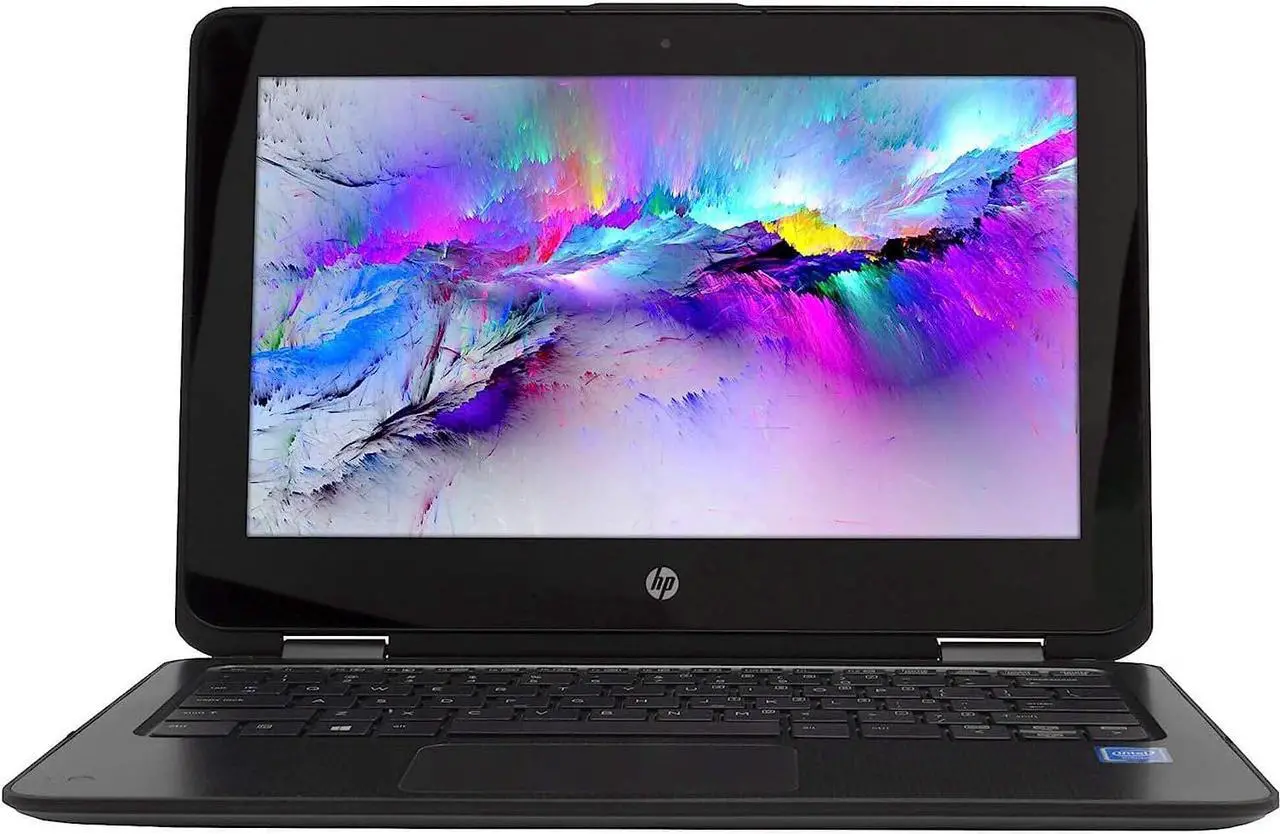 Alt view image 7 of 7 - HP ProBook x360 11 G1 EE 11.6" 2-in-1  Grade A TouchScreen Notebook, intel pentium N4200 Professor 1.1GHz up to 2.4GHz, 4 GB DDR4 RAM and 128 GB SSD, Wi-Fi, Bluetooth, Camera, Windows 10 Pro 64 bit