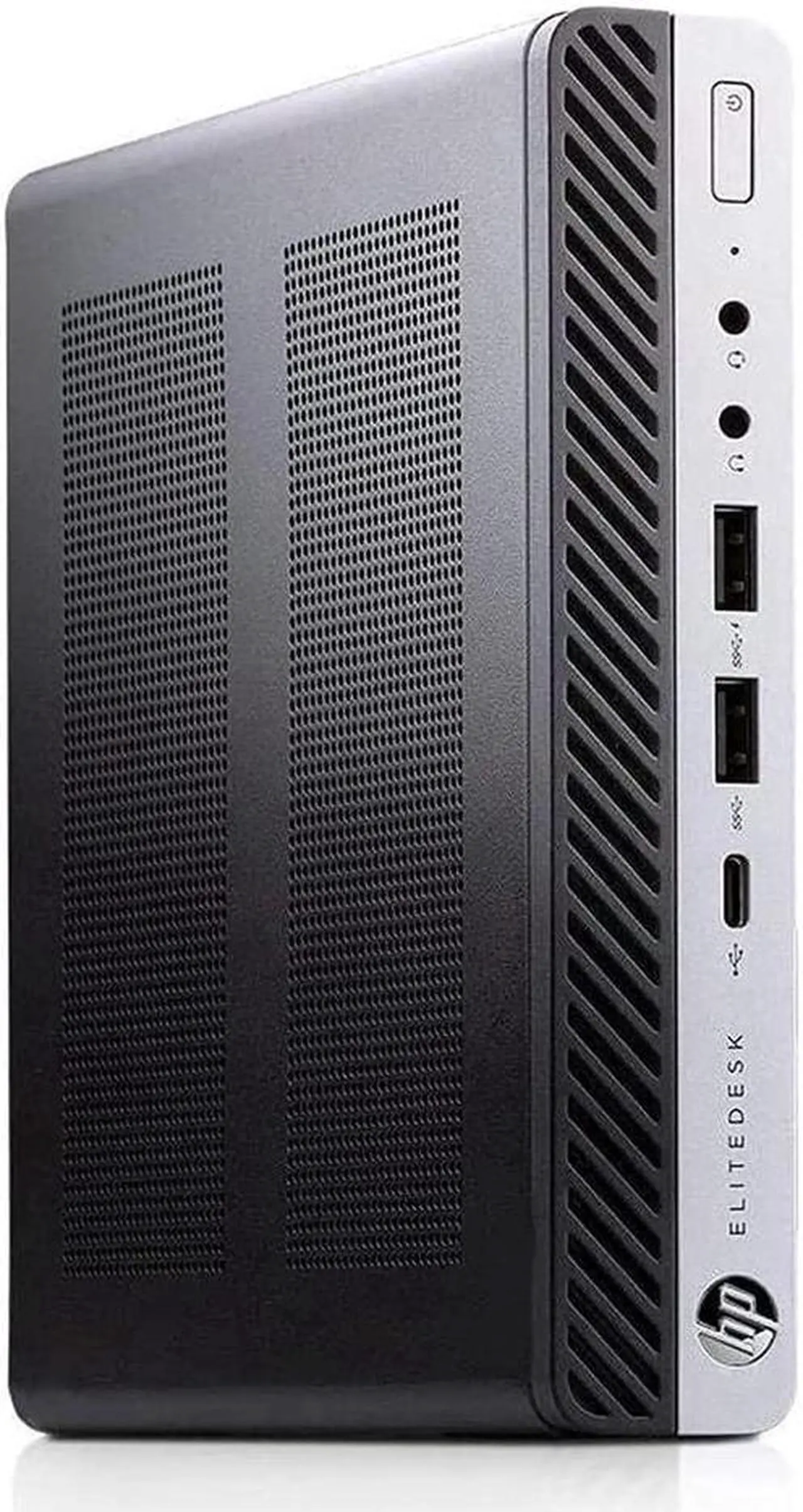 Alt view image 5 of 7 - HP Elitedesk 800 G3 (DM) Mini PC - Intel Core i5 (i5-6500T) 2.5GHz Quad Core CPU - 256GB HDD - 8GB RAM -  Windows 10 Pro Installed - KB/Mouse Included