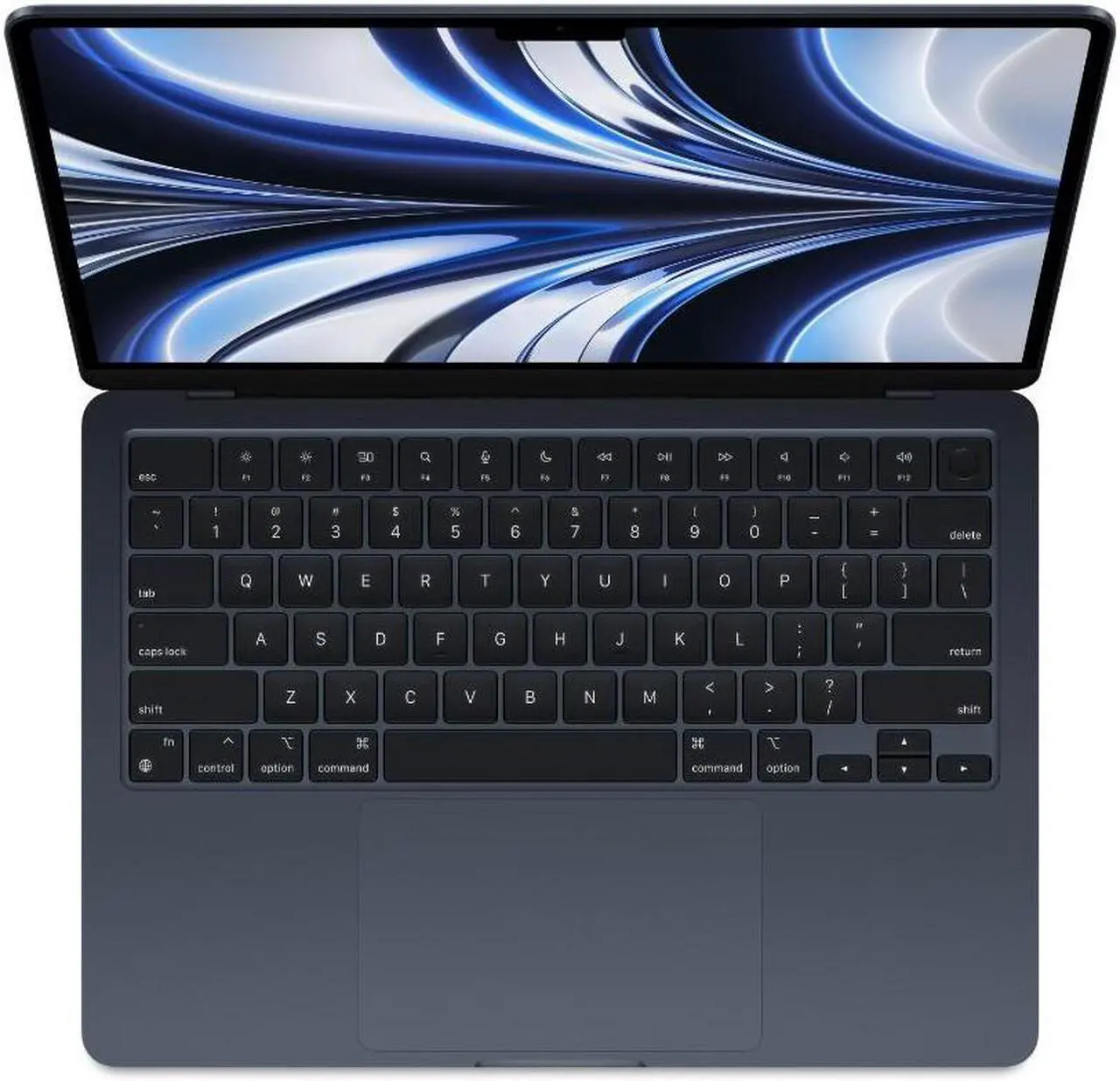 Alt view image 2 of 4 - MacBook Air 13" MLY43LL/A 2022 Apple M2/10-core GPU 8GB RAM 512GB SSD - Midnight