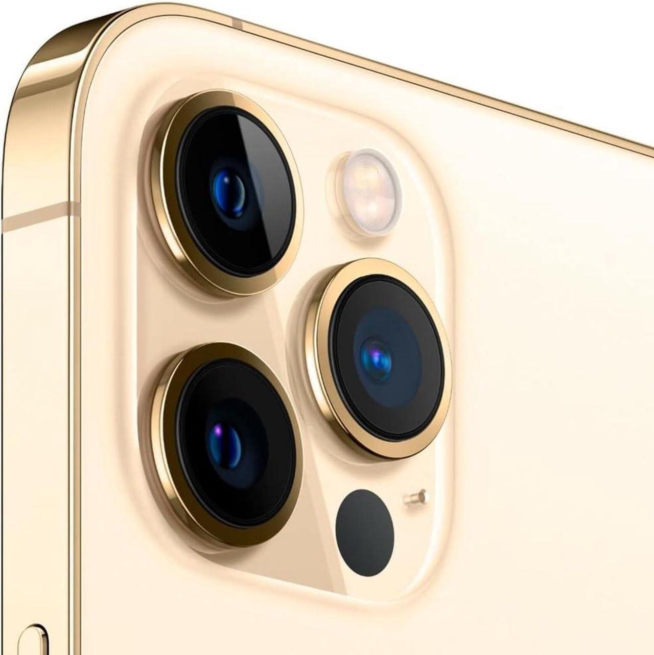 Alt view image 3 of 6 - Apple iPhone 12 Pro 128GB GSM/CDMA Fully Unlocked - Gold