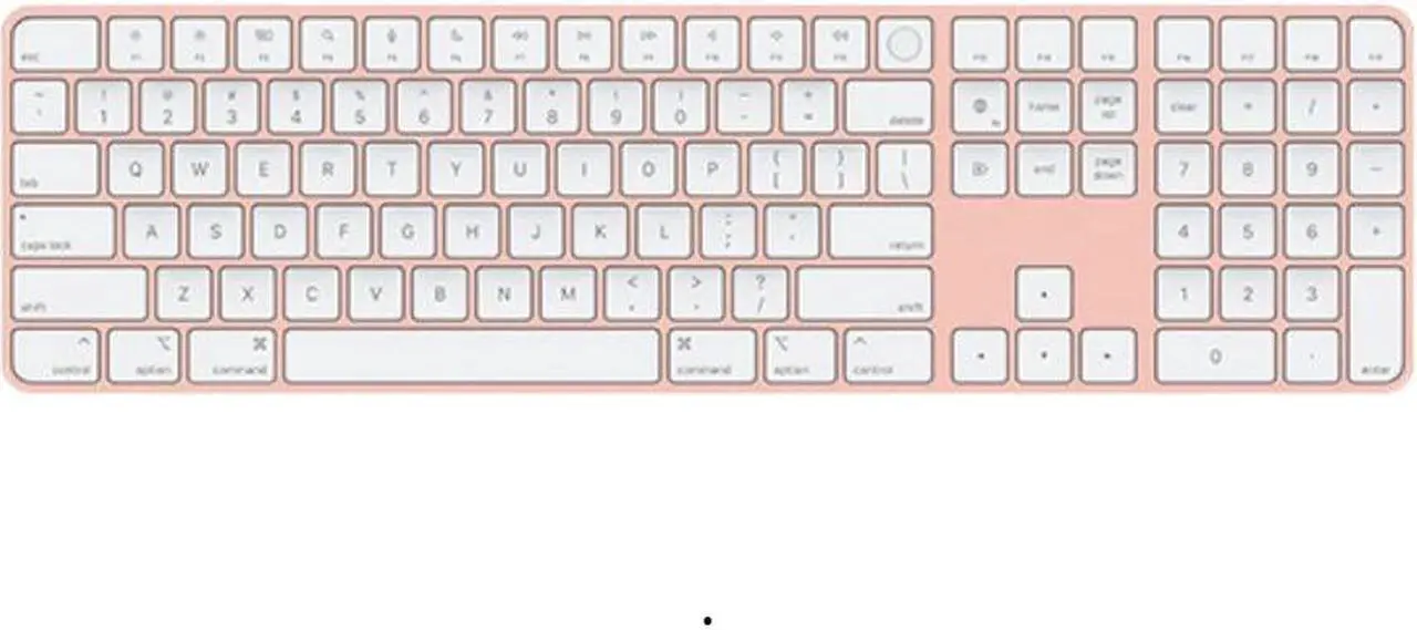 Main image of Magic Keyboard with Touch ID and Numeric Keypad For Mac Models w/ Apple Silicon A2520 - Pink
