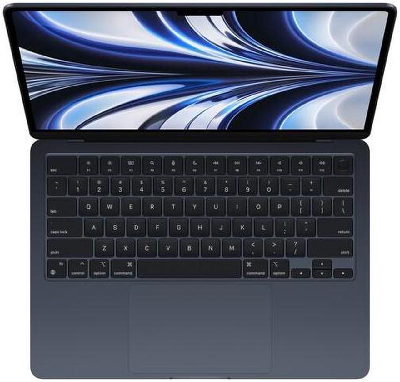 Alt view image 2 of 3 - MacBook Air 13" MLY33LL/A 2022 Apple M2/8-core GPU 8GB RAM 256GB SSD - Midnight
