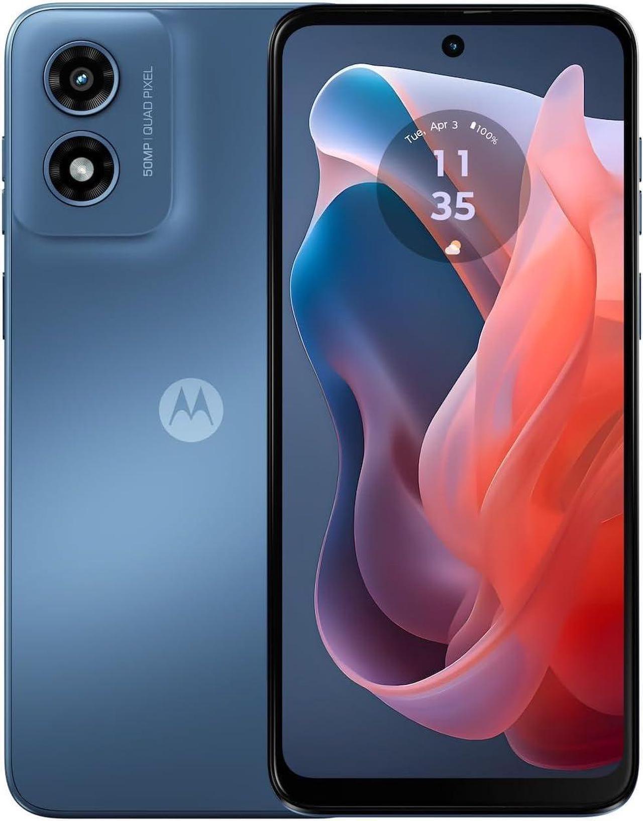 Main image of Motorola Moto G Play 2024 (XT2413-2) Fully Unlocked 64GB - Sapphire Blue