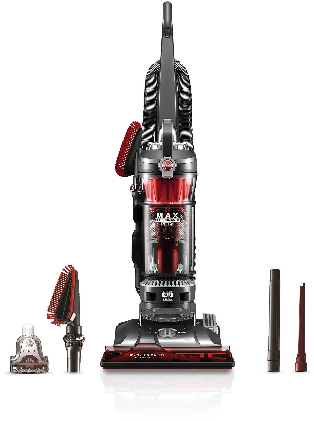 Alt view image 12 of 15 - NEW HOOVER WindTunnel 3 Max Performance Upright Vacuum Cleaner, UH72625