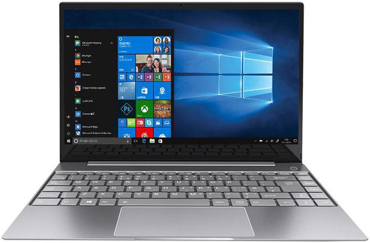 Alt view image 2 of 3 - Hasee Elegance X4-D2 (14'', Intel, Aluminum), Ultra Thin Light Laptop Computer Handheld PC, Intel Celeron 5205U, 8G DDR4 RAM, 256G M.2 SSD, 14'' FHD IPS Display, Backlit Keyboard, Win 10, Space Gray