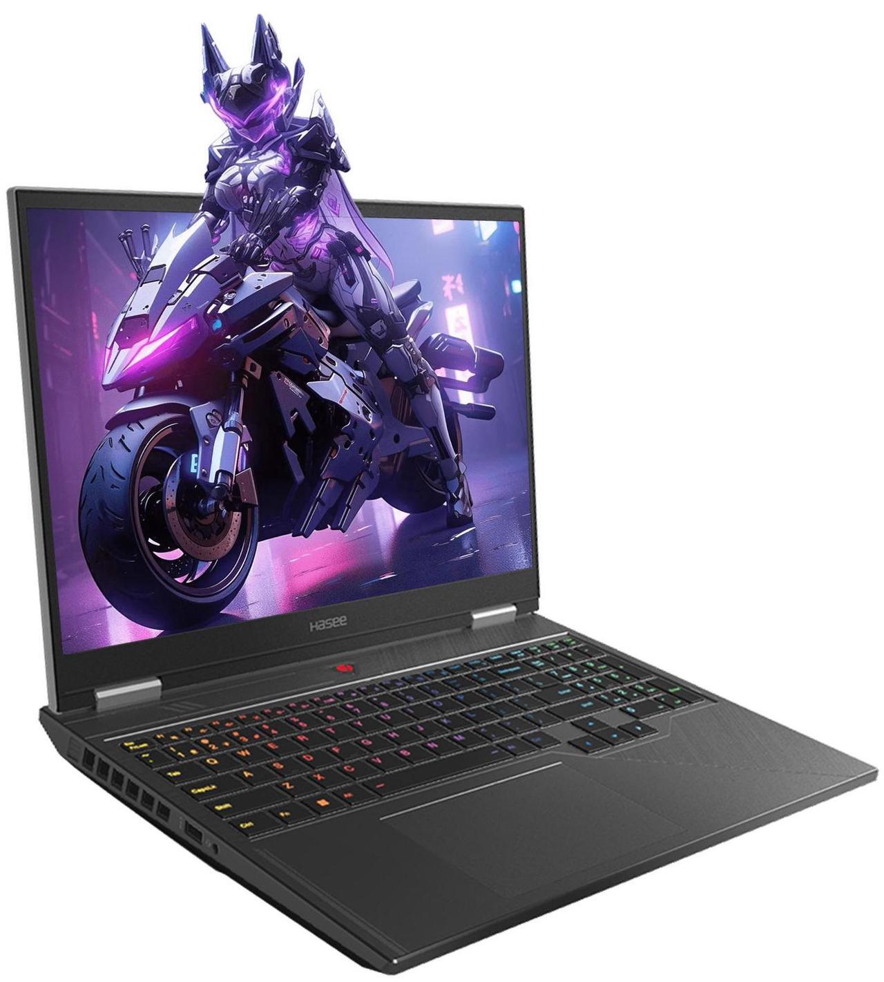 Alt view image 8 of 7 - Hasee T8 Pro-16'' QHD+ 300Hz-GeForce RTX 5090 AI+ Gaming Laptop, Intel i9-14900HX-5.8GHz, 64G DDR5 RAM, 2TB Gen4*4 SSD, RGB KB,WiFi7, BT5.4, Win11, Mecha Grey