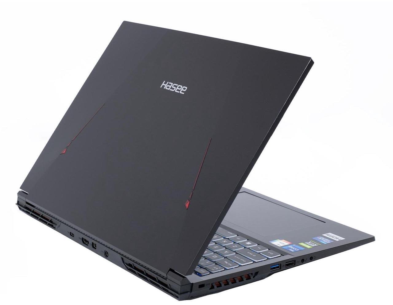 Alt view image 2 of 7 - Hasee T8 (16'', i7-12700H, RTX3060), AI Gaming Laptop, Intel i7-12700H 4.7GHz, 16G RAM, 512G NVMe PCIe SSD, RTX3060 6G GDDR6, 16'' 2.5K 165Hz IPS Display, RGB KB, WiFi6, BT5.2, Win11, Obsidian Black